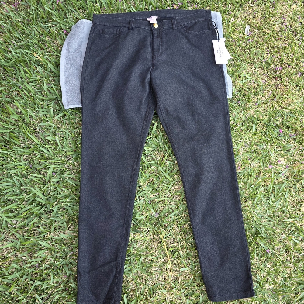 NWT Juicy Couture Charcoal Denim Pants